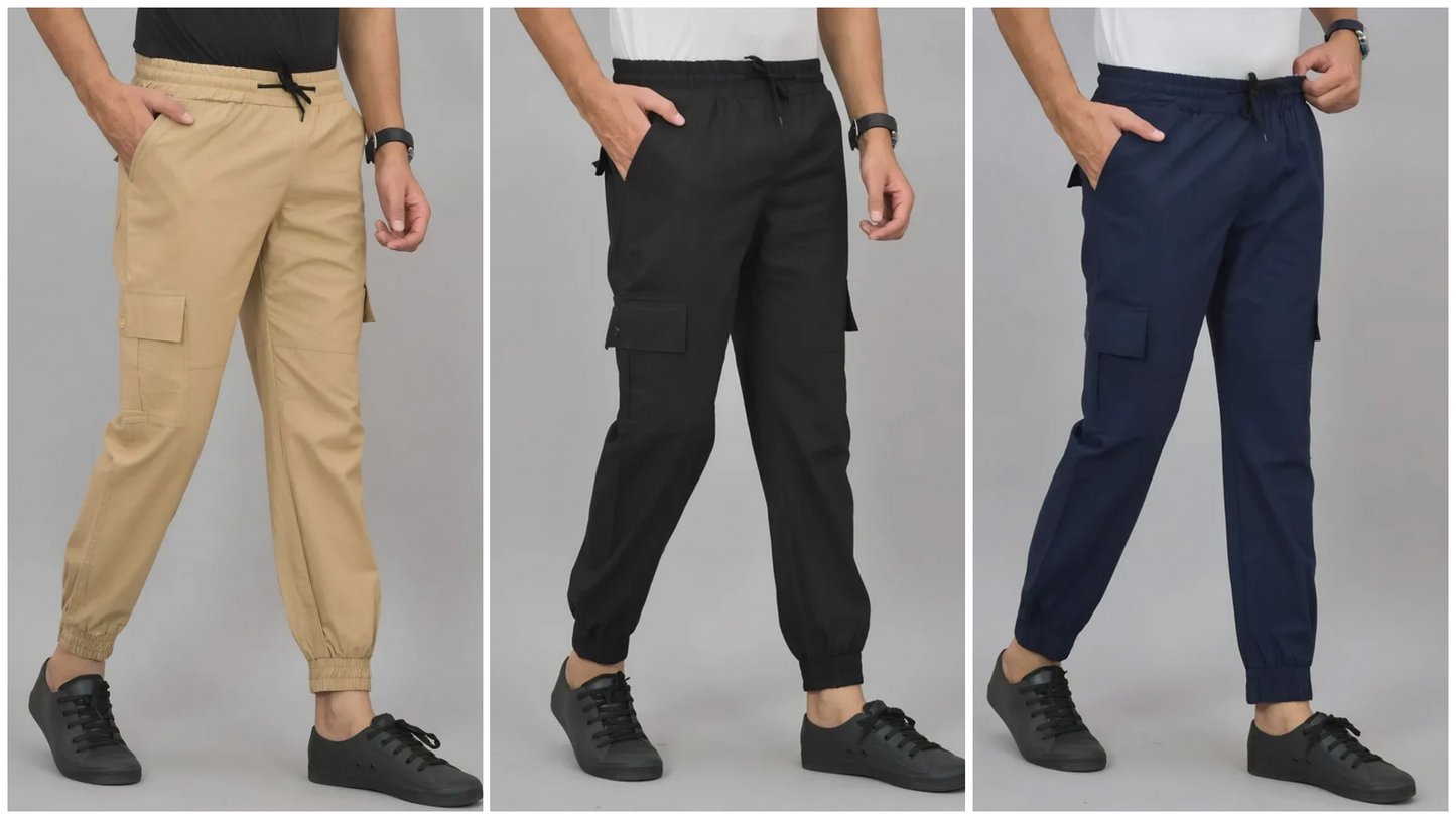 Combo of 3 Cargo Pants